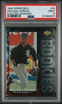 1994 Upper Deck 19 Michael Jordan Electric Diamond PSA 9