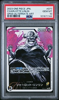 2023 One Piece Japanese Pillars Of Strength Charlotte Linlin Alternate Art PSA 10