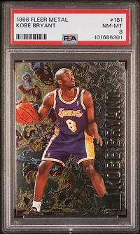 1996 Metal 181 Kobe Bryant PSA