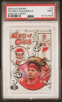 2023 Panini Illusions King Of Cards 12 Patrick Mahomes Ii PSA