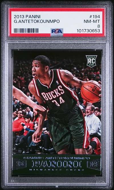 2013 Panini 194 Giannis Antetokounmpo PSA