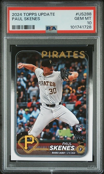 2024 Topps Update Us288 Paul Skenes PSA