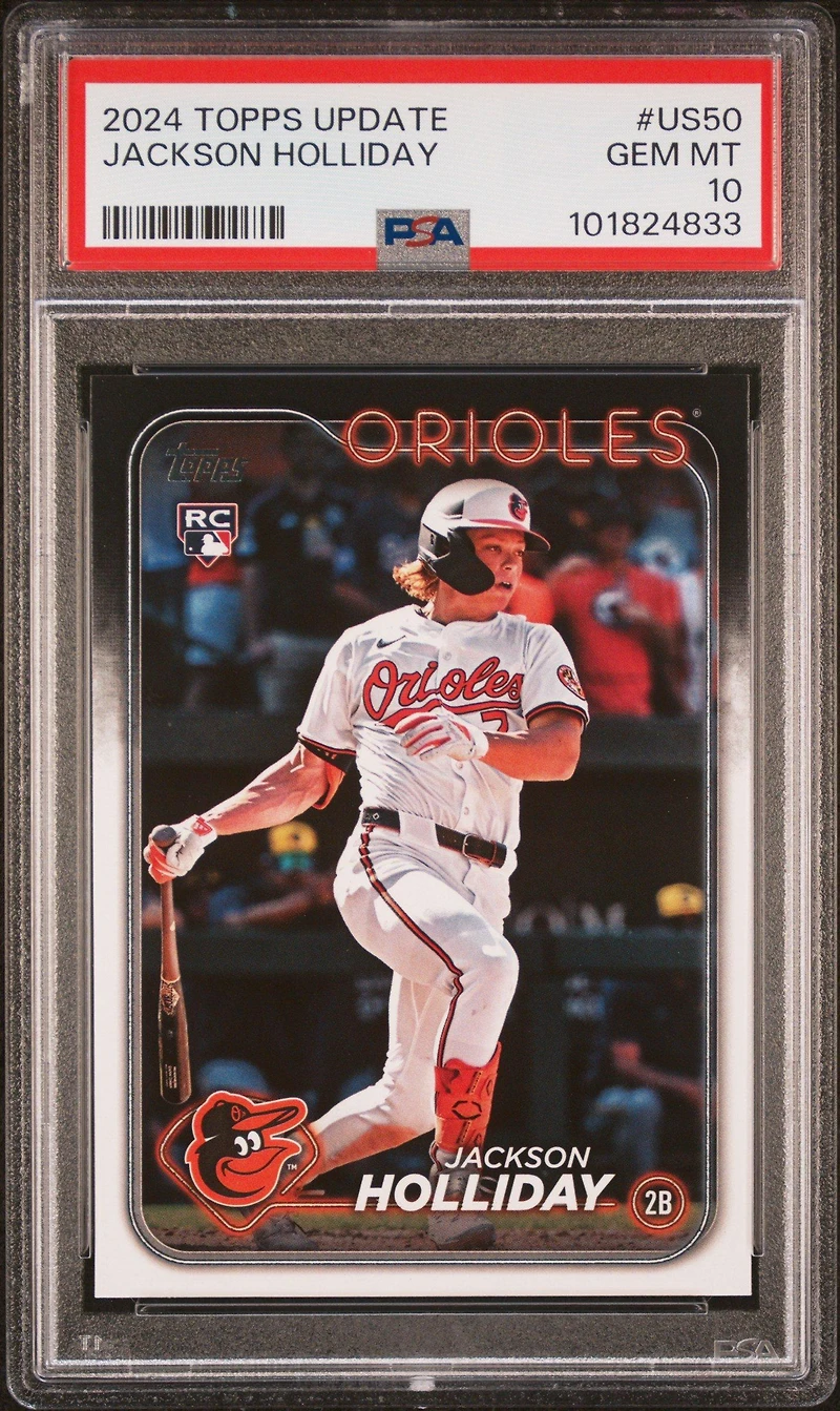 2024 Topps Update Us50 Jackson Holliday PSA 10