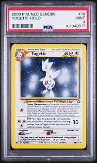 2000 Pokemon Neo Genesis 16 Togetic-holo PSA