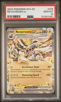 2024 Pokemon Sfa En-shrouded Fable 015 Revavroom Ex PSA 10