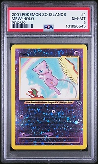 2001 Pokemon Southern Islands Promo 1 Mew-holo PSA