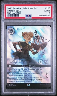 2023 Disney Lorcana En 1-the First Chapter 216 Tinker Bell