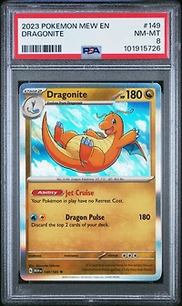 2023 Pokemon Mew En-151 149 Dragonite PSA