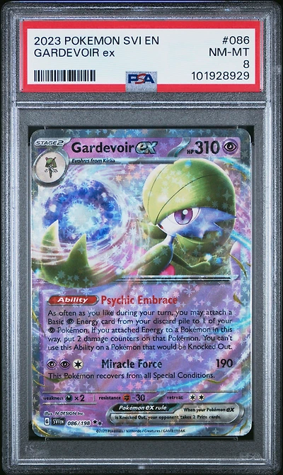2023 Pokemon Svi En-scarlet & Violet Gardevoir Ex PSA