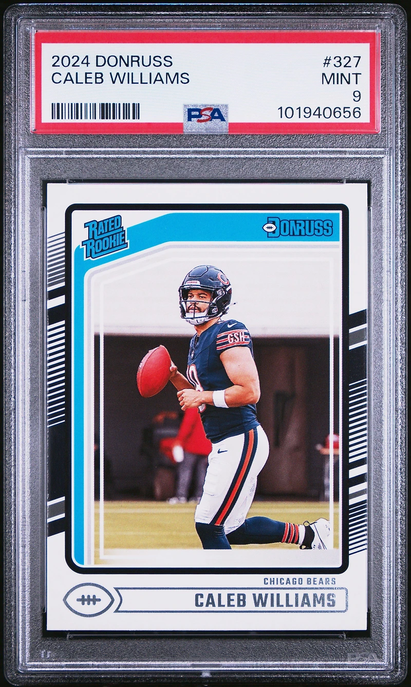 2024 Panini Donruss 327 Caleb Williams PSA