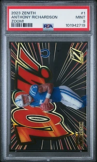 2023 Panini Zenith Zoom! 1 Anthony Richardson PSA 9