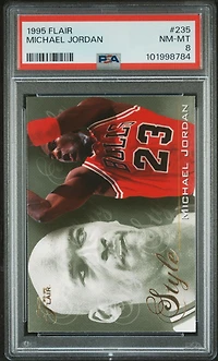 1995 Flair 235 Michael Jordan PSA