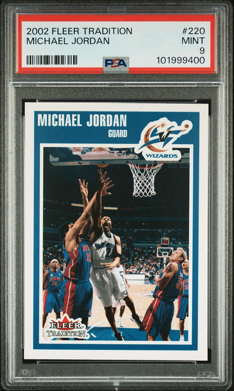 2002 Fleer Tradition Michael Jordan PSA