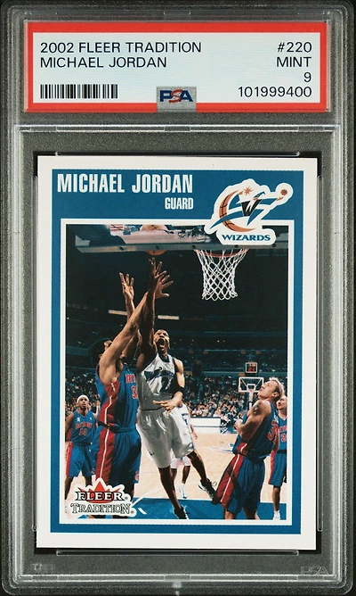 2002 Fleer Tradition Michael Jordan PSA