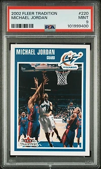 2002 Fleer Tradition Michael Jordan PSA