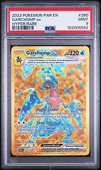 2023 Pokemon Par En-paradox Rift 260 Garchomp Ex Hyper Rare PSA