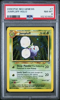 2000 Pokemon Neo Genesis 7 Jumpluff-holo PSA
