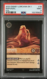 2023 Disney Lorcana En 1-the First Chapter 18 Rapunzel