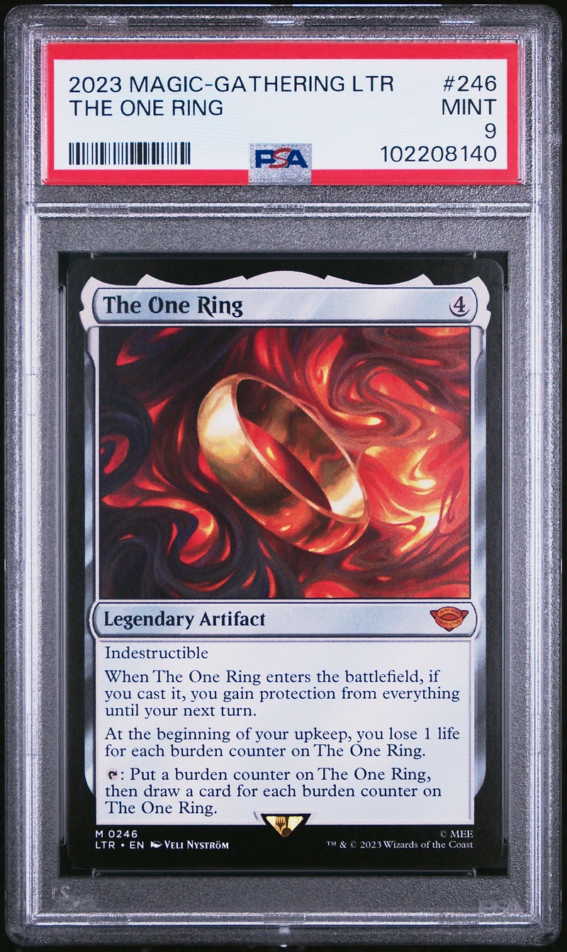 2023 Magic The Gathering Tales Of Middle-earth The One Ring PSA