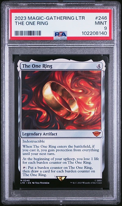 2023 Magic The Gathering Tales Of Middle-earth The One Ring PSA