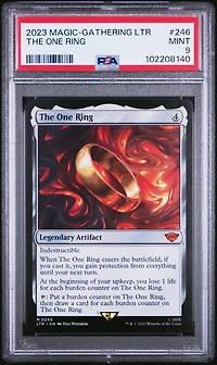 2023 Magic The Gathering Tales Of Middle-earth The One Ring PSA