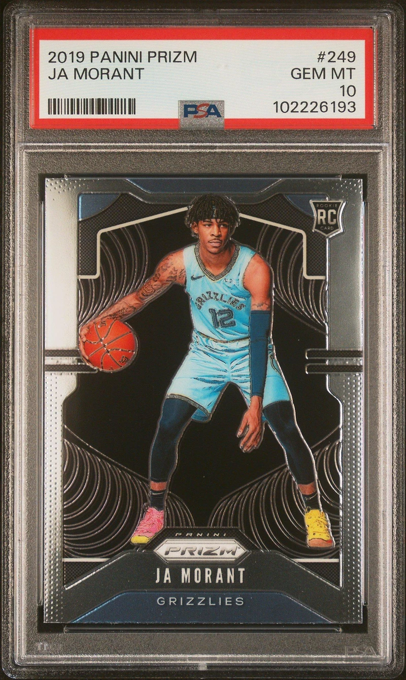 2019 Panini Prizm 249 Ja Morant PSA