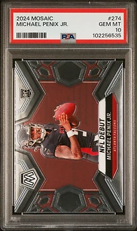 2024 Panini Mosaic 274 Michael Penix Jr. PSA 10