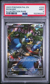 2023 Pokemon Pal En-paldea Evolved 225 Rookidee Illustration Rare PSA