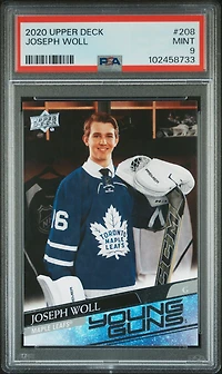 2020 Upper Deck 208 Joseph Woll PSA