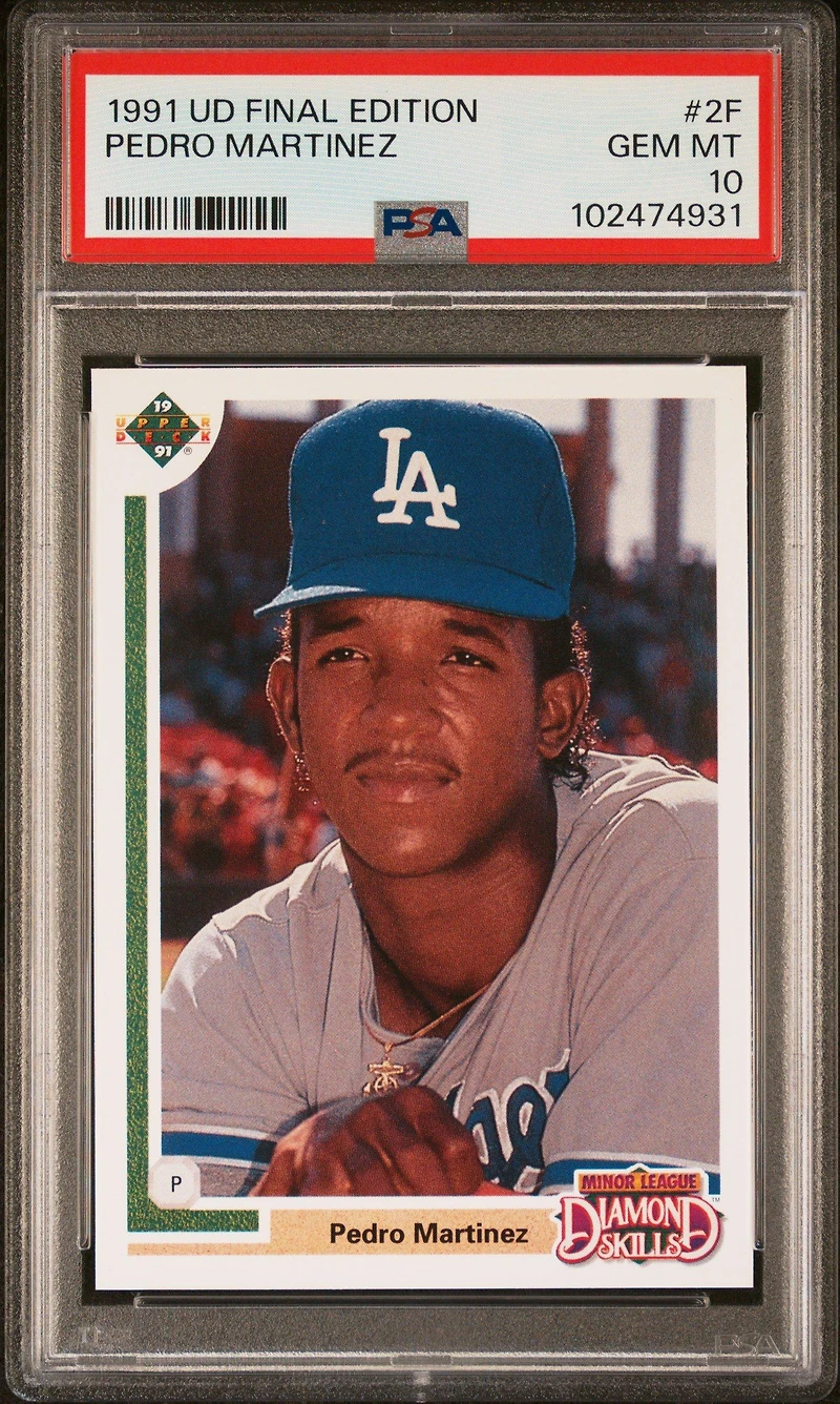 1991 Upper Deck Final Edition 2f Pedro Martinez PSA 10