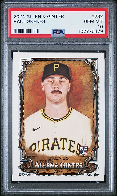 2024 Topps Allen & Ginter 282 Paul Skenes PSA 10