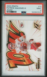 2023 Panini Zenith Zoom! 11 Patrick Mahomes Ii PSA 9