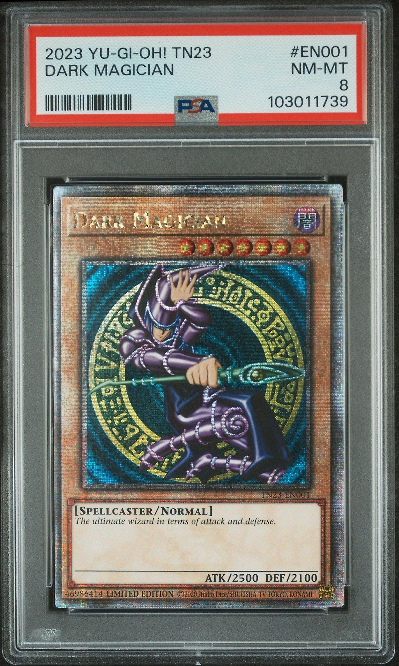 2023 Yu-gi-oh! Tn23-25th Anniversary Tin: Dueling Heroes En001 Dark Magician PSA