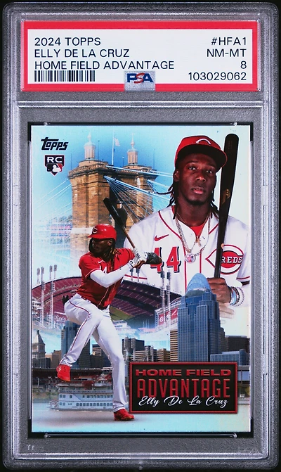 2024 Topps Home Field Advantage Hfa1 Elly De La Cruz PSA