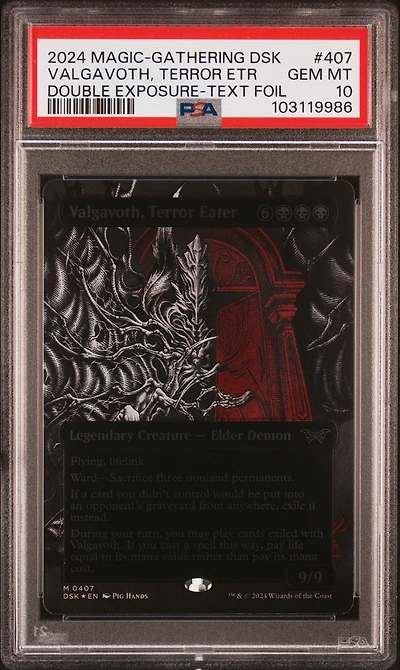 2024 Magic The Gathering Duskmourn: House Of Horror 407 Valgavoth