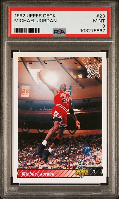 1992 Upper Deck 23 Michael Jordan PSA