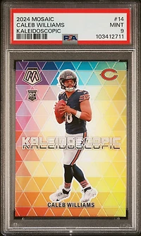2024 Panini Mosaic Kaleidoscopic 14 Caleb Williams PSA