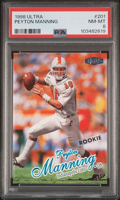 1998 Ultra 201 Peyton Manning PSA