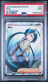 2023 Pokemon Par En-paradox Rift 241 Rika Ultra Rare PSA