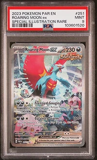 2023 Pokemon Par En-paradox Rift 251 Roaring Moon Ex Special Illustration Rare PSA