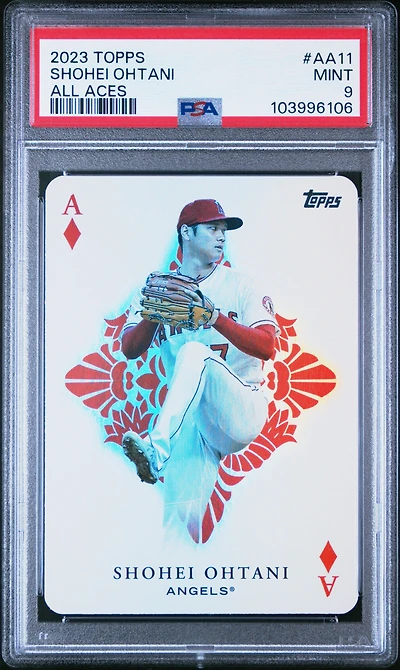 2023 Topps All Aces Aa11 Shohei Ohtani PSA