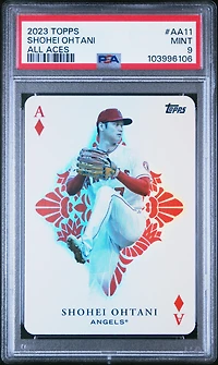 2023 Topps All Aces Aa11 Shohei Ohtani PSA