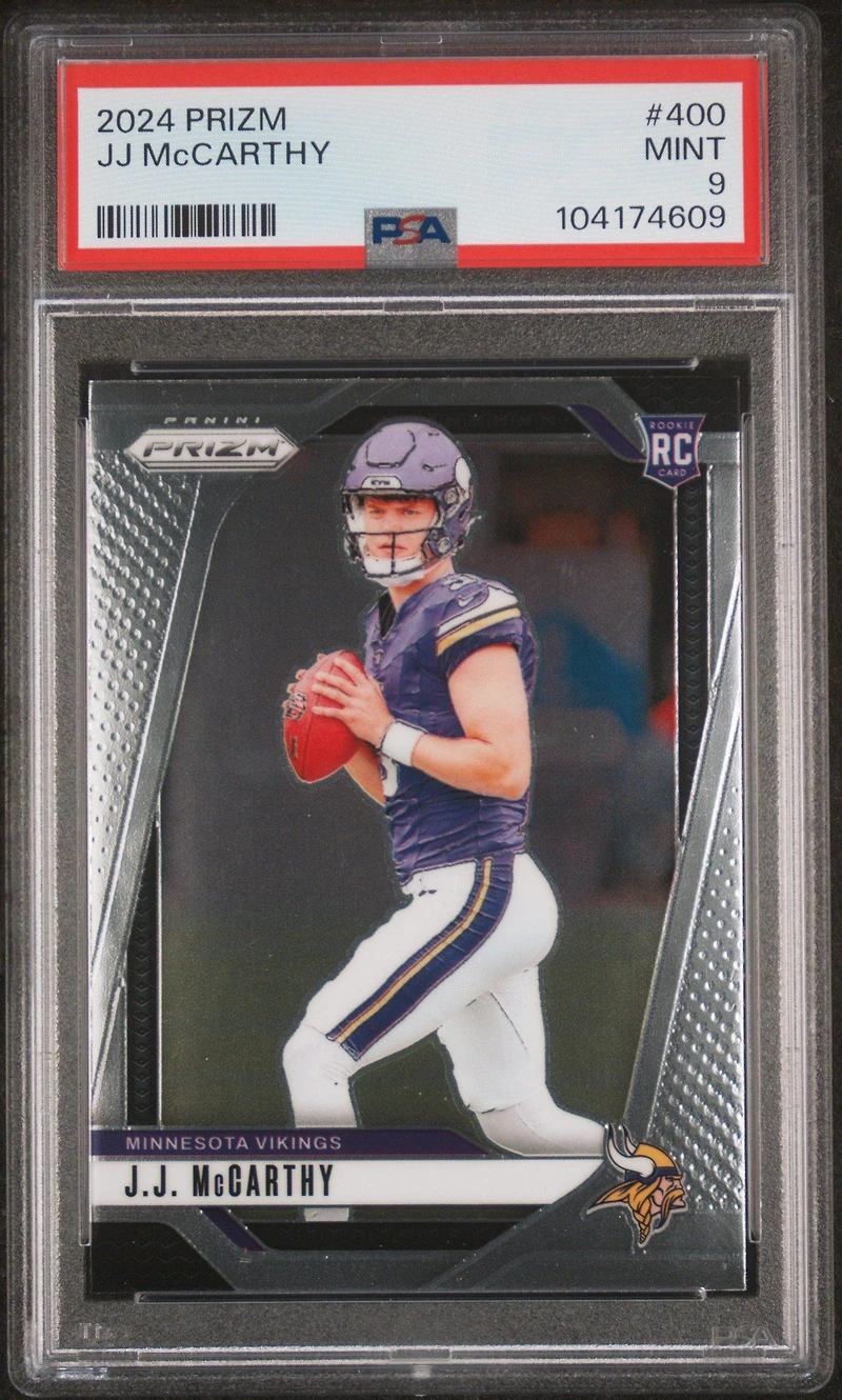 2024 Panini Prizm 400 Jj Mccarthy PSA