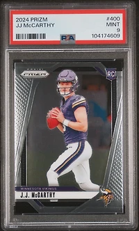 2024 Panini Prizm 400 Jj Mccarthy PSA