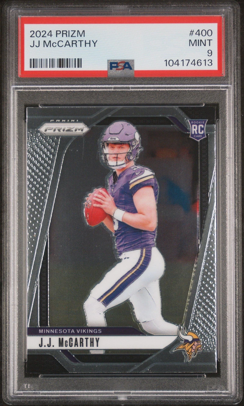 2024 Panini Prizm 400 Jj Mccarthy PSA 9