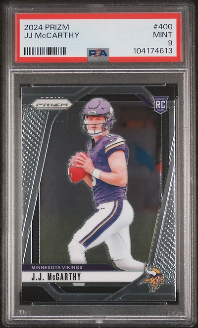2024 Panini Prizm 400 Jj Mccarthy PSA 9