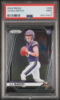 2024 Panini Prizm 400 Jj Mccarthy PSA 9