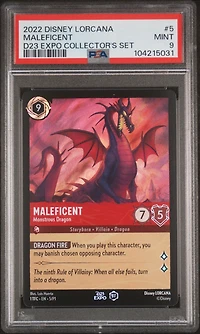 2022 Disney Lorcana Promo 5 Maleficent
