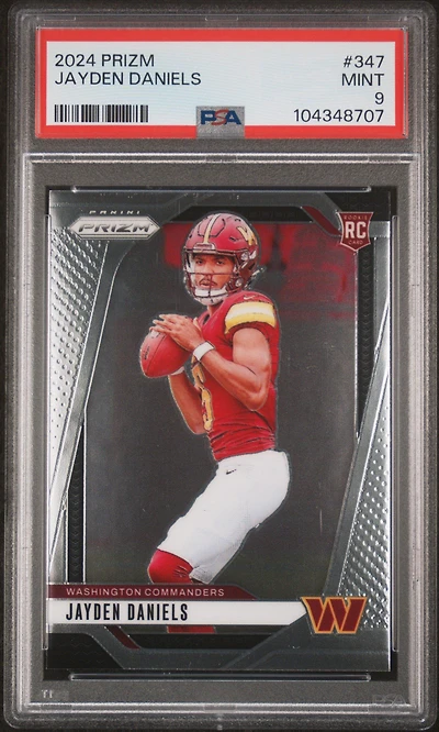 2024 Panini Prizm 347 Jayden Daniels PSA