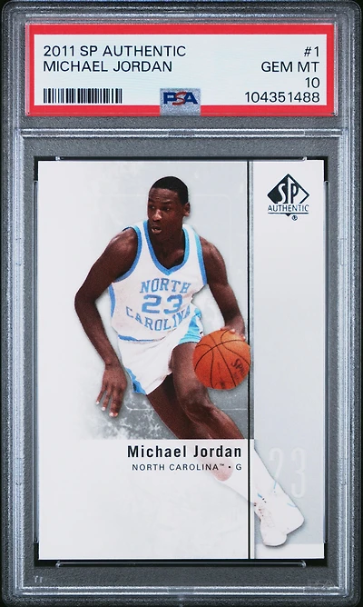 2011 Sp Authentic 1 Michael Jordan PSA 10